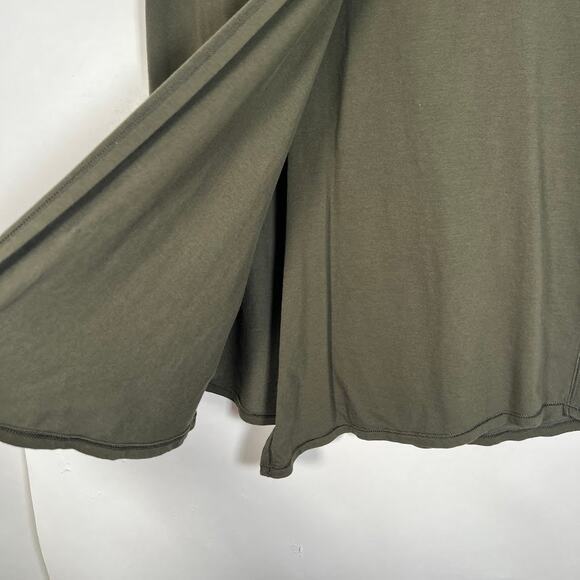 Lululemon Knot A Problem Tee 6 Green Short Sleeve V-Neck Activewear - Picture 7 of 8